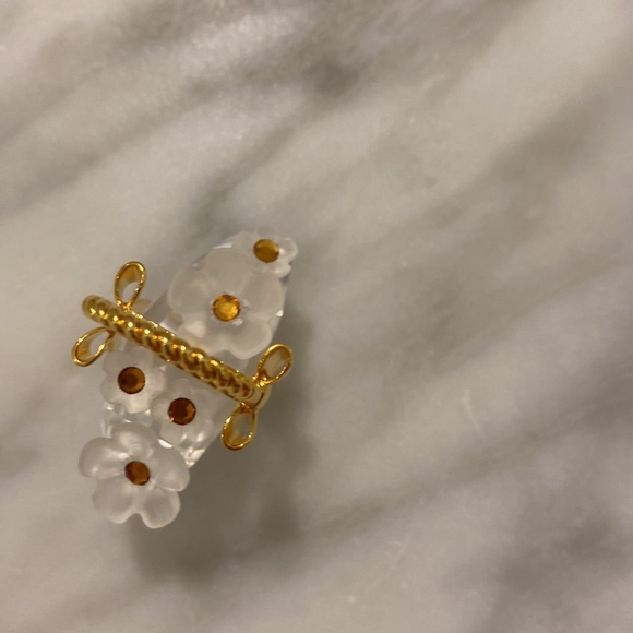 Swarovski Crystal Memories Flowers in Basket Figurine Retired 90’s - Picture 5 of 6